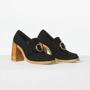 🔥 FRAME Le Benedict -- black suede Noir Loafer 
7 US/37.5 EU / RARE